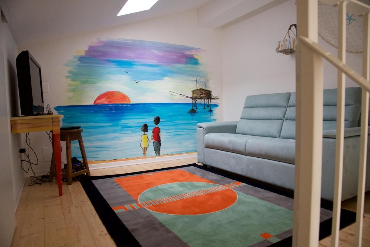 Lo Scorcio Sul Mare Apartment Marina di San Vito Luaran gambar