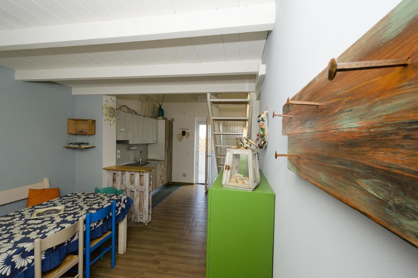 Lo Scorcio Sul Mare Apartment Marina di San Vito Luaran gambar