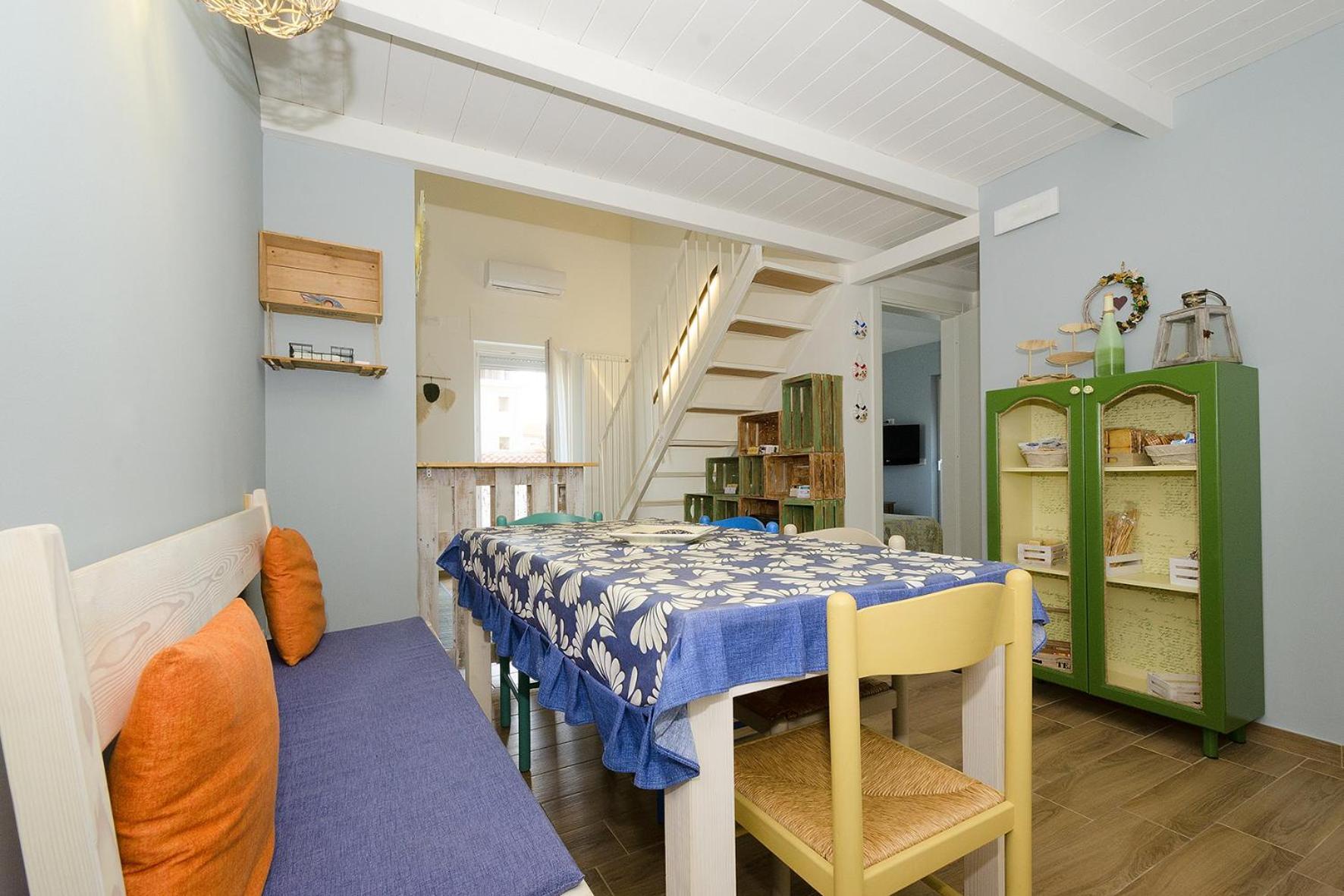 Lo Scorcio Sul Mare Apartment Marina di San Vito Luaran gambar